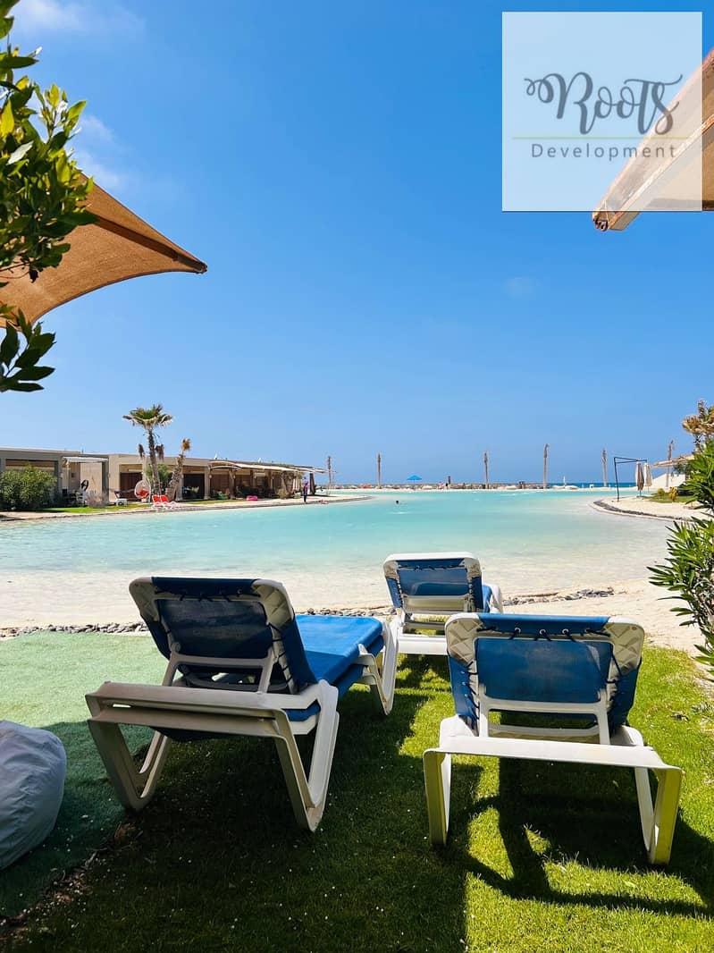 For Sale Cabin Fully Finished , fRaedy To Move , Lagoon View, in Mar Bay - Ras El Hekma,North Coast - Ansicht 3