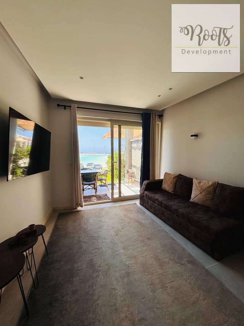 For Sale Cabin Fully Finished , fRaedy To Move , Lagoon View, in Mar Bay - Ras El Hekma,North Coast - Mehr