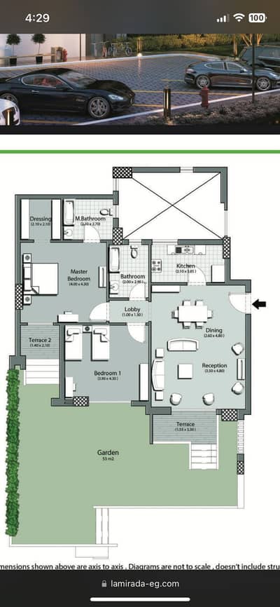 شقة 2 غرفة نوم للبيع في مدينة المستقبل، القاهرة - Lamirada Mostakbl city ready to move