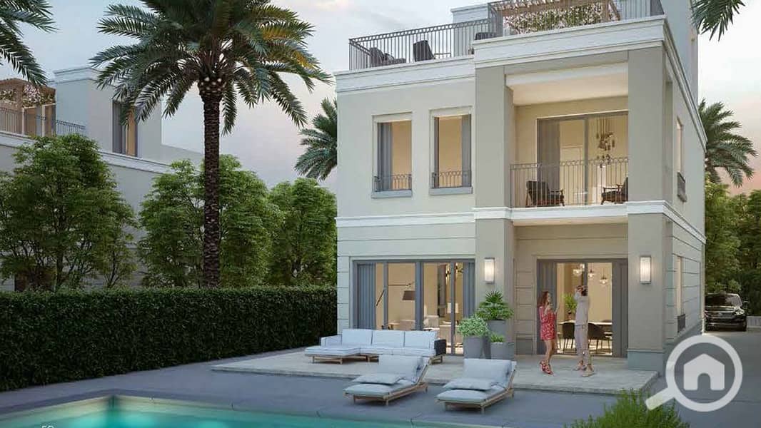 Finished Townhouse with Open View in Belle Vie Emaar next to Vye and Beverly Hills - Mehr