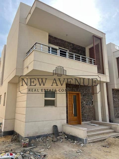Twin House 248m for Sale in Vivens Shorouk | 4 Bedrooms, Private Parking, Prime Open View Lake & Landscape, Total Price 15,000,000 EGP - Vista 2