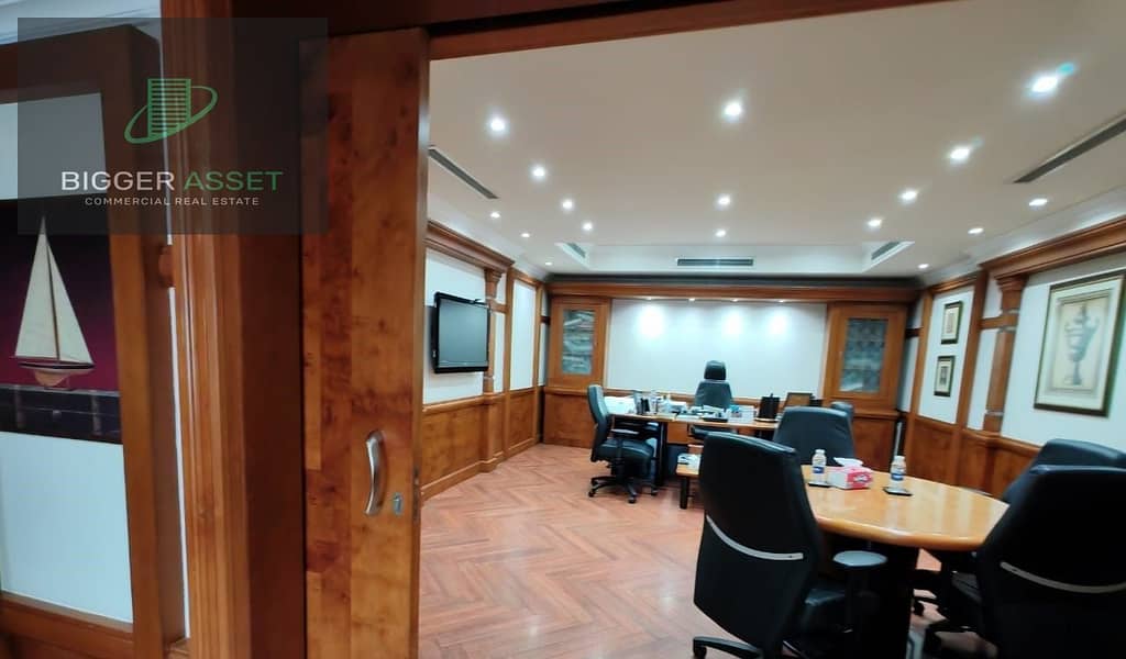 Admin office 1000SQM Fully Finished For Rent Nile View – pohled 6
