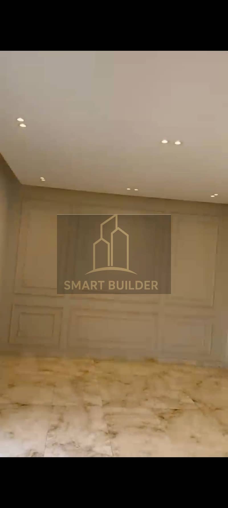 Roof half apartment for sale in Al-Banafsaj, Villas of the First Settlement, ultra-super-luxury finishing, elevator, fully reconciled, all services and facilities, excellent location near Gate 13 of Al-Rehab, villa entrance and elegant facade. - Widok 3