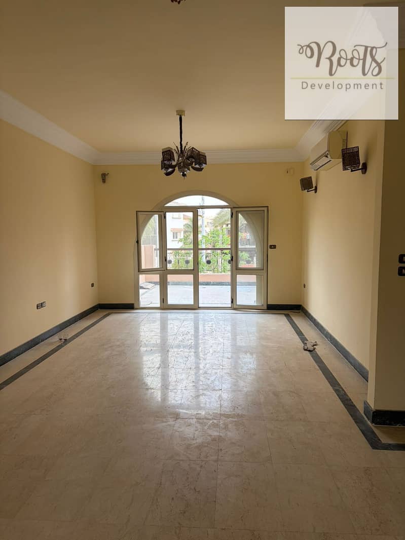 For Rent Standalone Villa With Garden ,Overlooking Landscape,Fully Finished ,in Royal City Compound, AlSheikh Zayed. - Widok 2