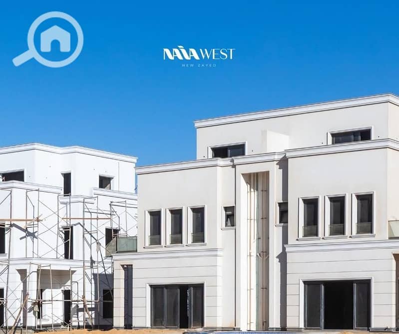 Twin house for sale ready to move , semi finished in Naia West – pohled 2