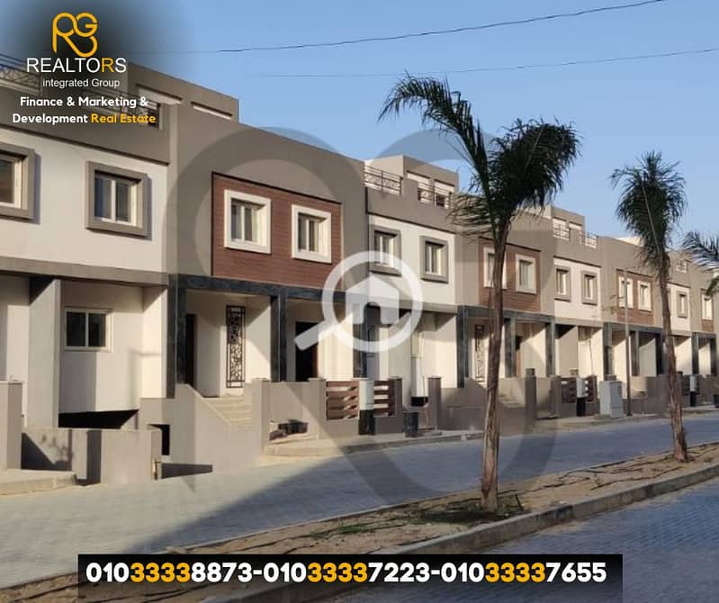 Standalone villa for sale, 480 sq m, Rook Eden Compound, 7-year payment plan, prime location. Rook Edan Code 4301 - Widok 2