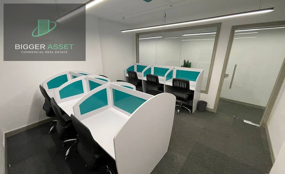 Fully finished Office 900Sqm For Rent in Degla Maadi – pohled 2