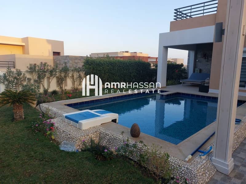 Fully Furnished Standalone Villa for Sale in Amaros Sahl Hasheesh - Widok 3
