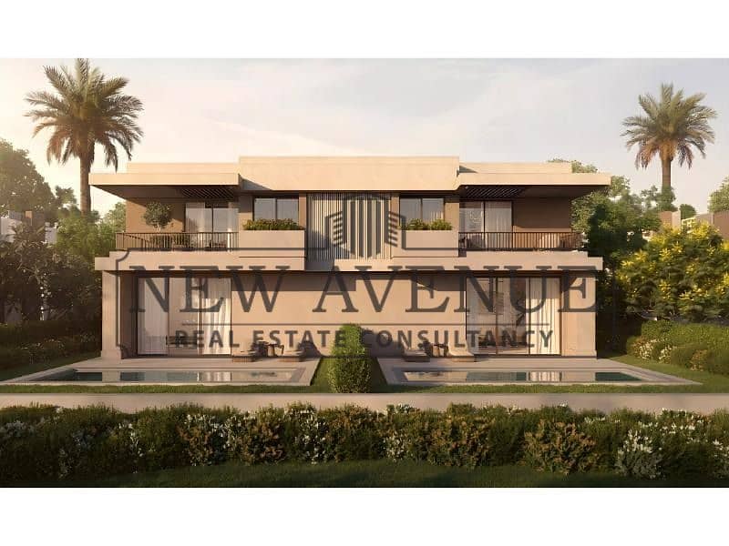 Fully Finished Luxury Twin House with 5% Downpayment and 8 Years Installments in Grova East Hills | 287m BUA | 405m Land | Hassan Allam Holding - Widok 4