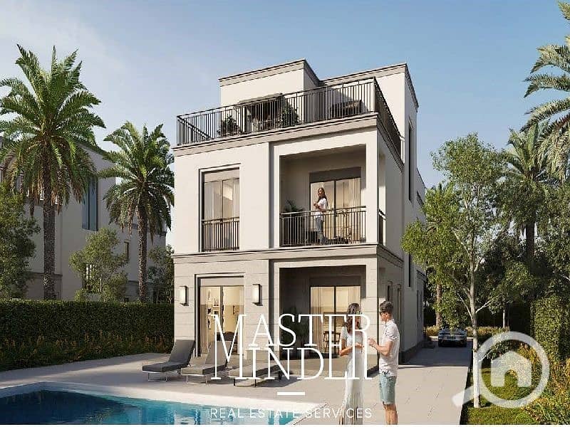 Luxurious Standalone Villa with prime location for sale with installments till 2031 in Belle Vie New Zayed by Emaar Misr - Widok 5
