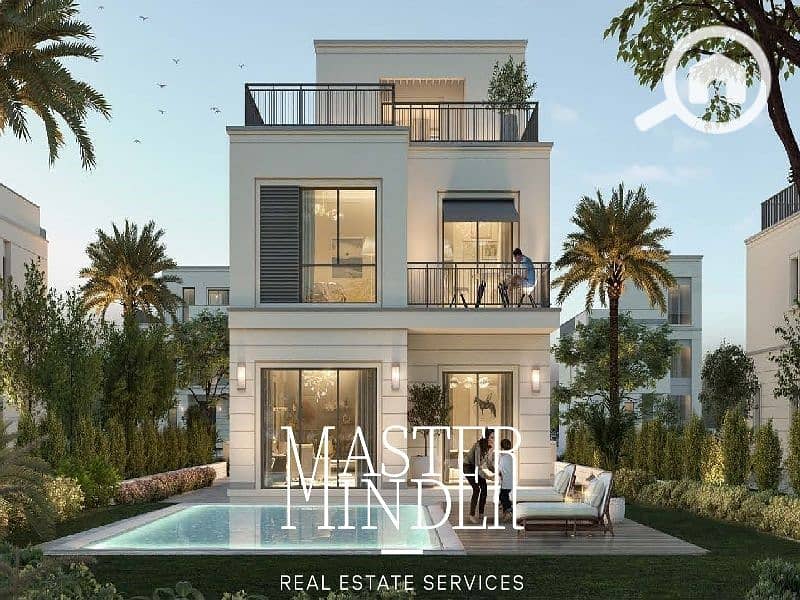Luxurious Standalone Villa with prime location for sale with installments till 2031 in Belle Vie New Zayed by Emaar Misr - Więcej