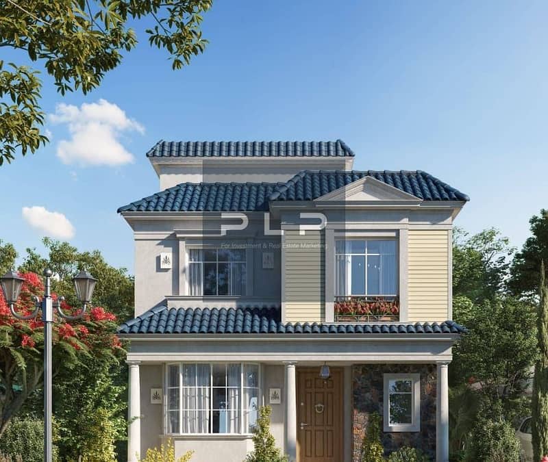 iVilla Roof Corner facing north Resale Ready to move in Mountain View 1.1 in New Cairo in front of Al Rehab - Widok 3