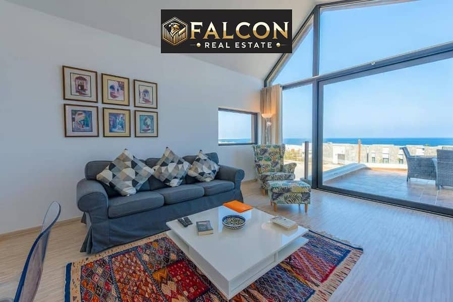 Full Sea View Chalet with Long-Term Installments and a Cash Discount. Move in now in Soma Bay, one of the most prestigious destinations on the Red Sea - Όψη 3
