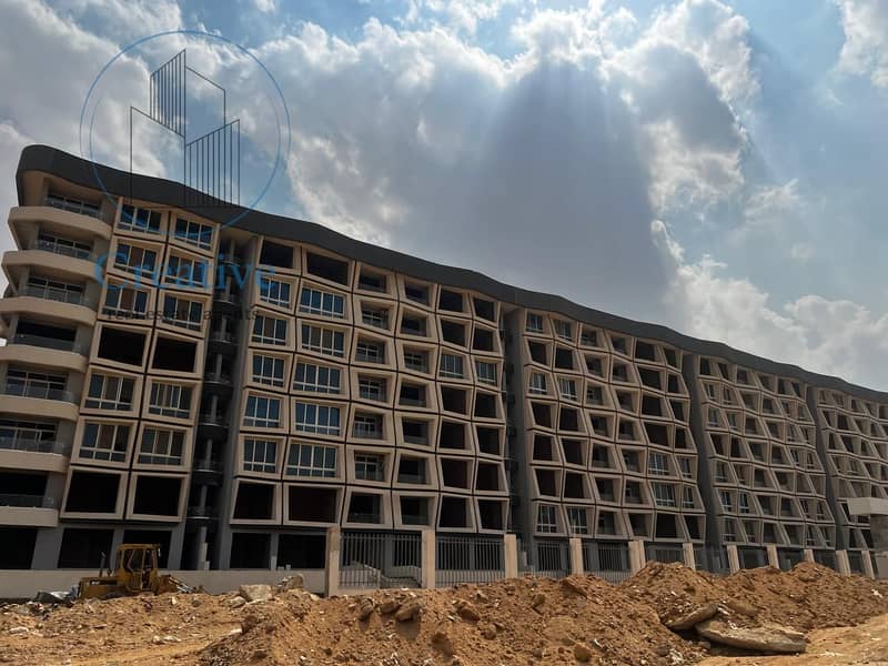 Apartment for Sale with Immediate Delivery, Featuring a Distinctive Facade and Elevator Access in R7, New Administrative Capital, Close to Madinaty - Widok 6
