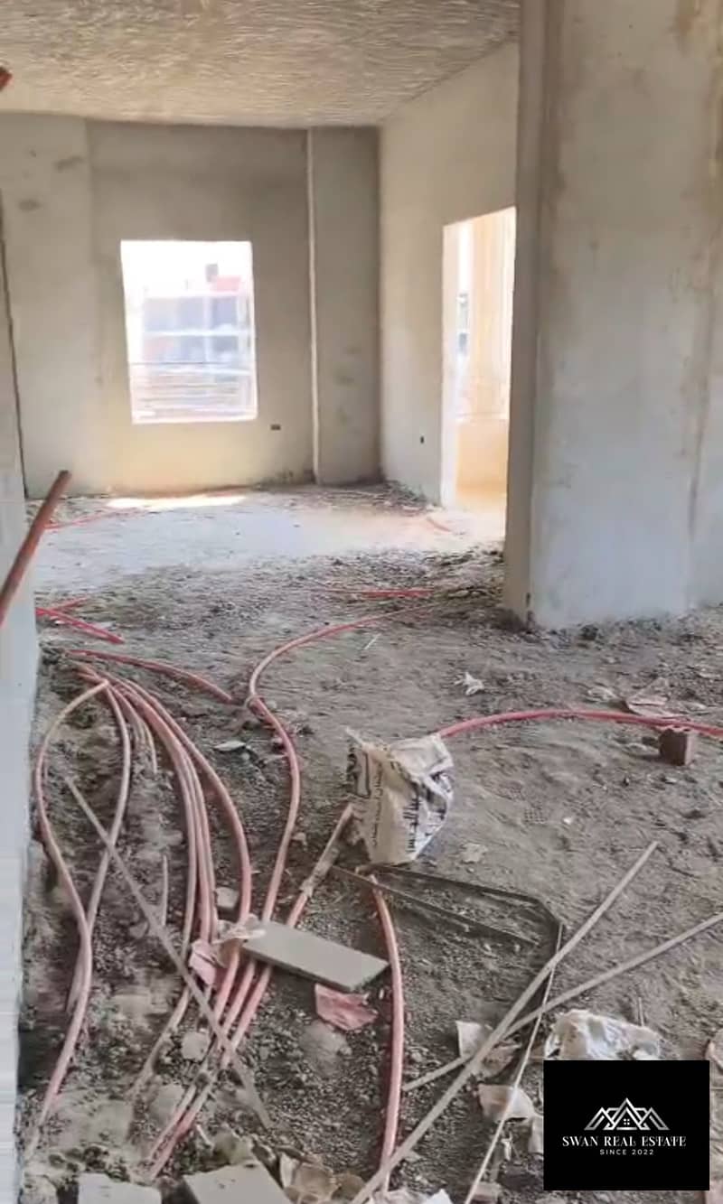 Apartment for Sale in Tamar Henna Villas, New Cairo | 300 SQM | 2nd Floor | Semi-Finished | Prime Location Parallel to North 90 Street | Ready Occupie - Widok 6