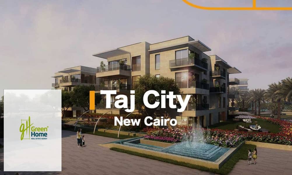 Under Market Price: Fully Finished Apartment with 100m Garden at Taj City - Mehr