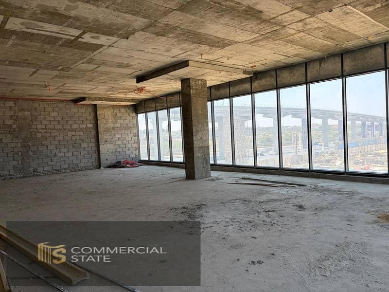 Office at Golden Gate 2300m for Rent -New Cairo - Widok 3