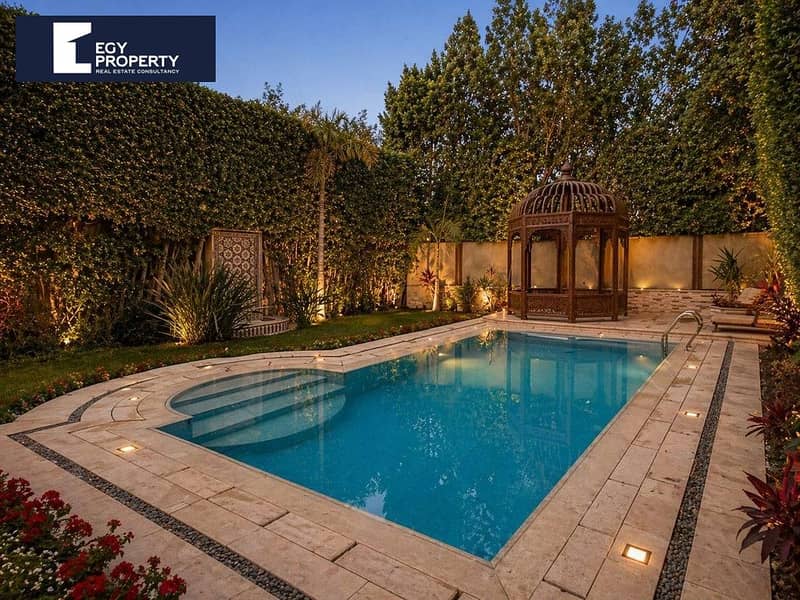 Twinhouse Villa For Sale Fully Finished Special View Ready To Move In Grand Residence - New Cairo – pohled 6