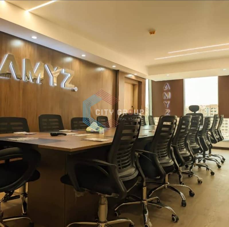 Entire administrative floor for rent in a prime location on the Ring Road in Maadi, suitable for major companies. 1000 sq m – pohled 4