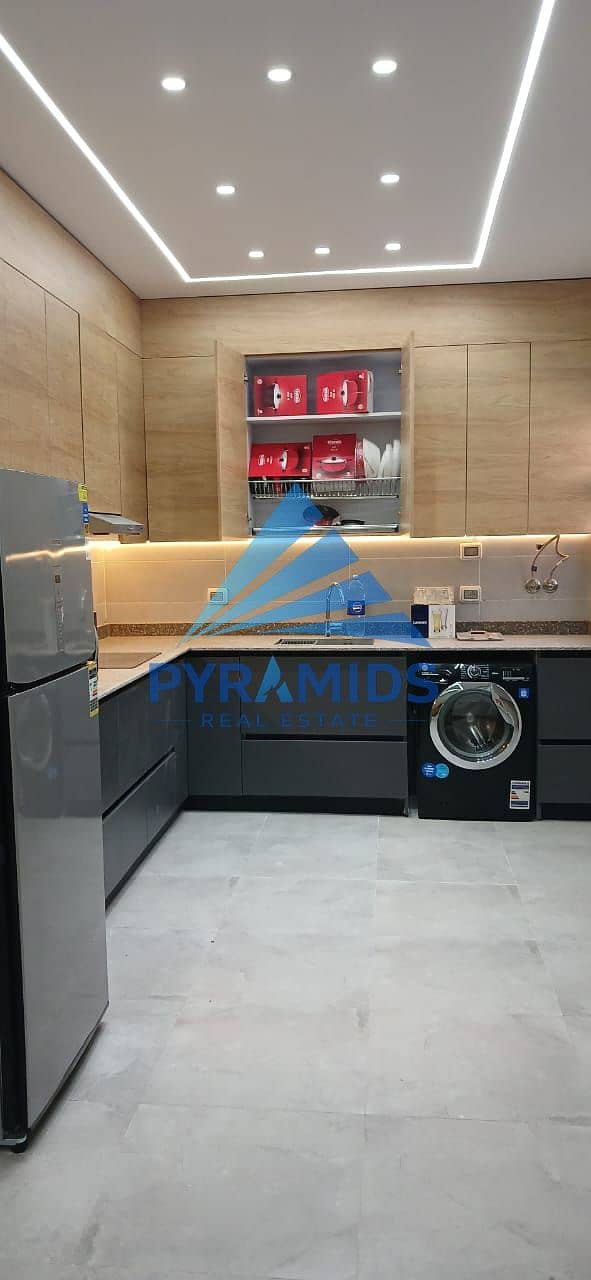 Luxury Furnished Apartment for Rent in Privado – Madinaty Experience premium living in one of Madinaty's most prestigious communities. - Widok 4