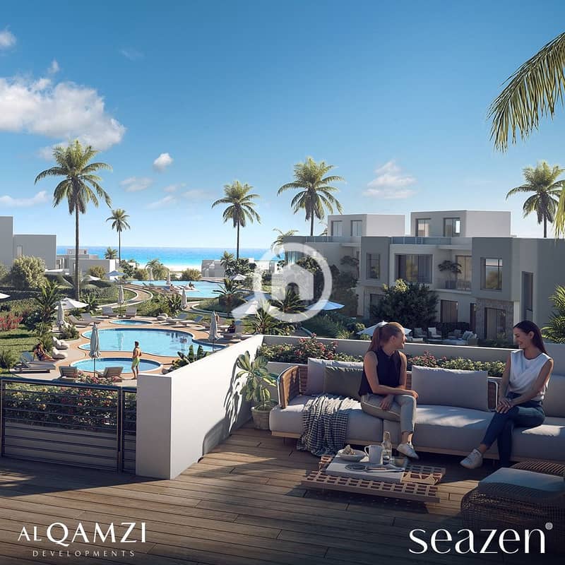 Own a two-room chalet in installments over the longest repayment period next to La Vista Bay, fully finished, on the North Coast, Seazen Village - Widok 5