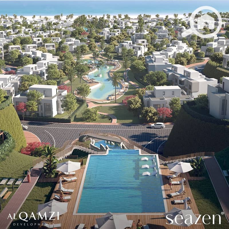 Own a two-room chalet in installments over the longest repayment period next to La Vista Bay, fully finished, on the North Coast, Seazen Village - Widok 6