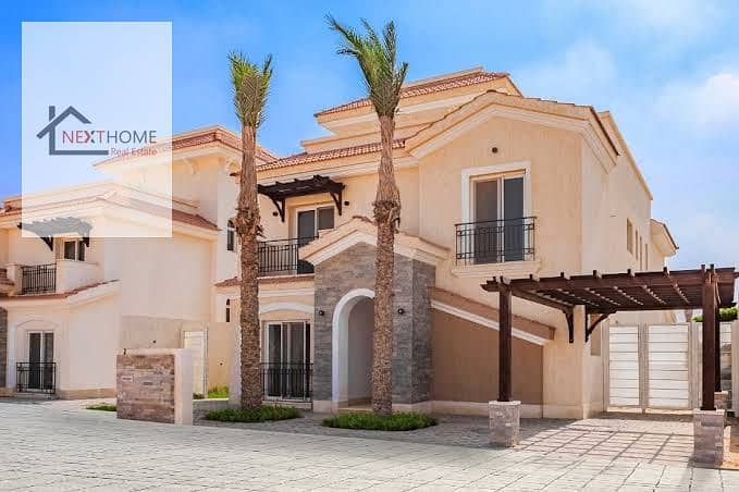 Villa for sale down payment and installments resale 413 sq m in Al Maqsad Compound, New Administrative Capital – pohled 2