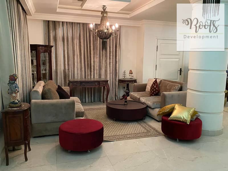 For rent, a fully furnished Standalone Villa in a prime location Yasmine 5 - 1st settlement - New Cairo - Widok 5