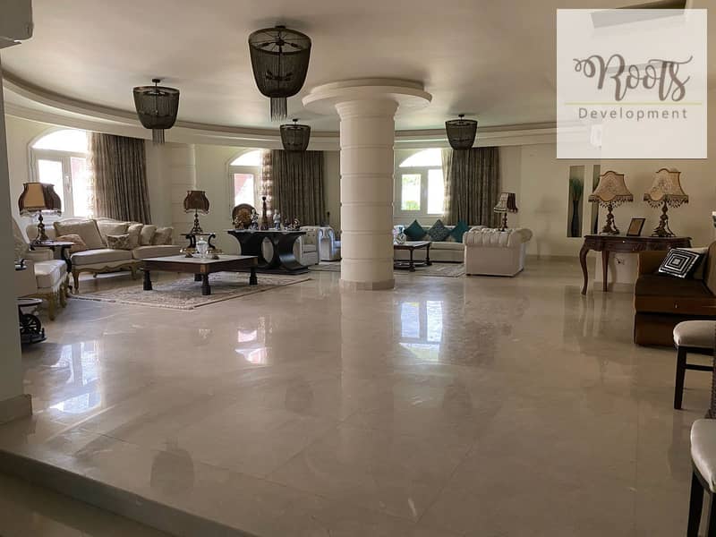 For rent, a fully furnished Standalone Villa in a prime location Yasmine 5 - 1st settlement - New Cairo - Widok 6