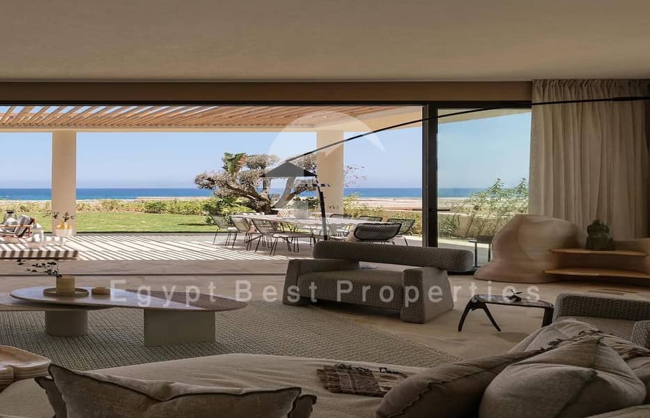 ONE STORY VILLA | FULL SEA VIEW FOR SALE | RAMLA NORTH COAST READY TO MOVE WITH INSTALMENT - Widok 5