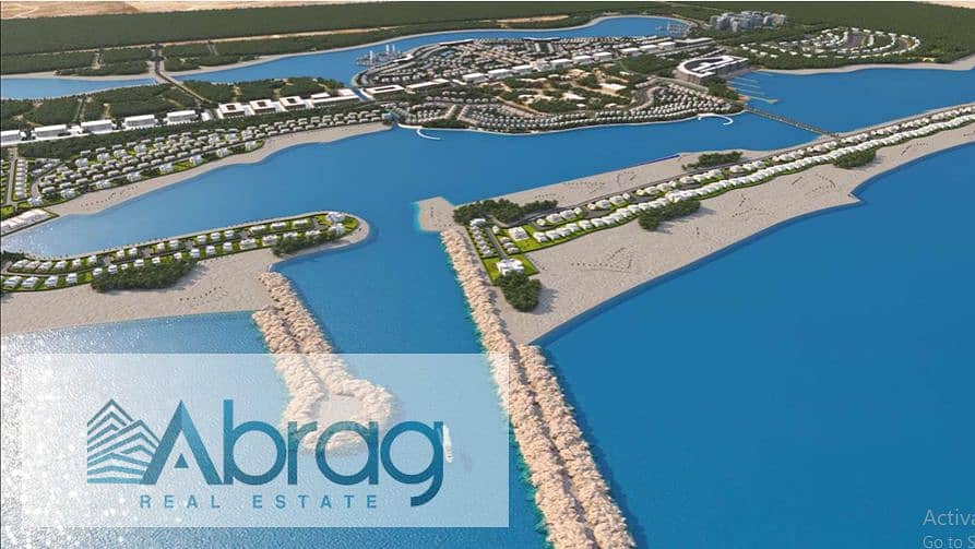 For sale a chalet in installments for up to 10 years with finishing in Villars Al-Alamein compound, North Coast - Meer