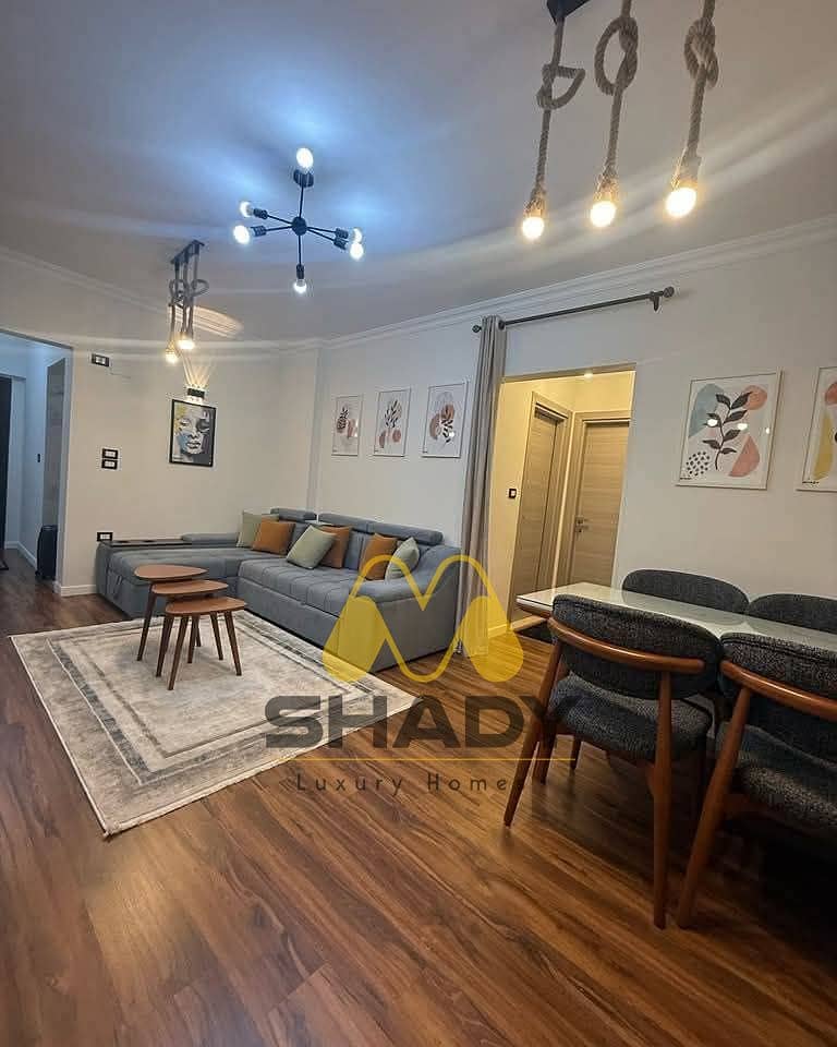 Monthly rental furnished apartment in Al-Obour City, 63 meters in the Tahrir neighborhood - Mehr