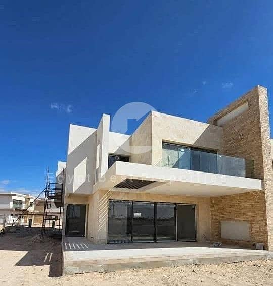 Resale | Prime Lagoon Front Town House Villa Fully Finished With ACs Ready To Deliver in 2027 - Widok 3