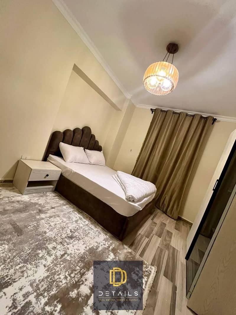 For rent in Janna Zayed 2 Compound, fully furnished with hotel-style luxury furnishings, at a bargain price that won't be repeated. - Ansicht 6