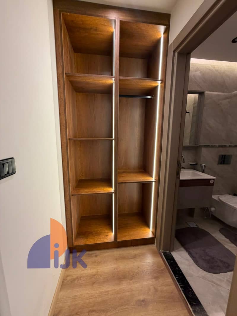 A distinguished apartment for sale, ready for immediate occupancy, fully finished with furniture, appliances, and air conditioning, in the prestigious – další