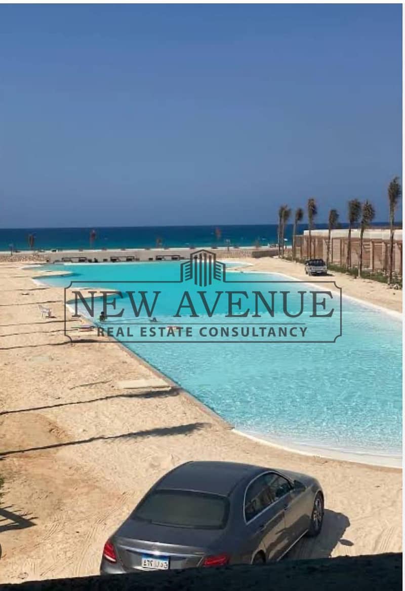 Fully finished North Oriented Dwelling garden Chalet on lagoon for sale in Playa Ghazala North Coast developed by G developments – pohled 4