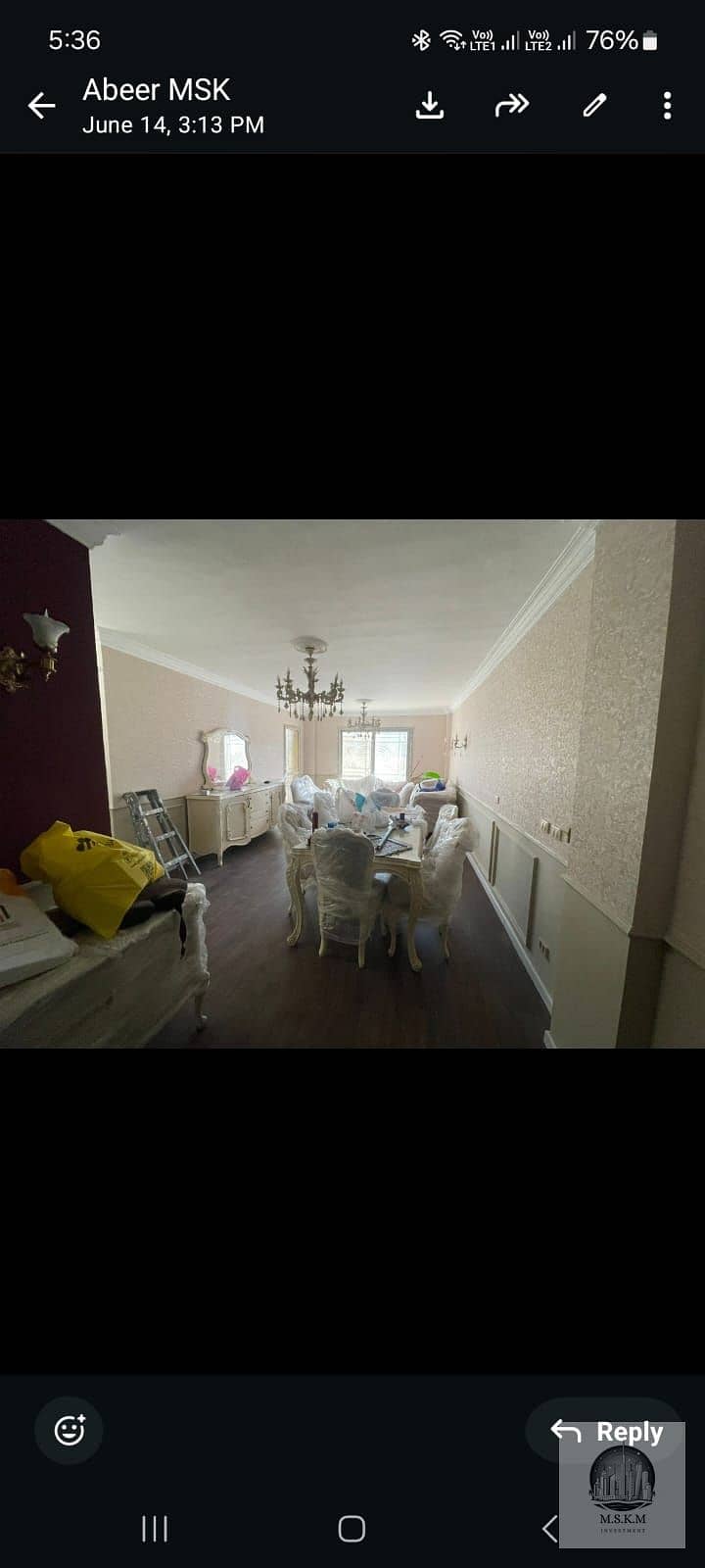 Apartment for sale in Dar Misr Al Andalus, ground floor, 130 sq m, 3 bedrooms and 1 bathroom, modern finishing at a special price - Ansicht 6