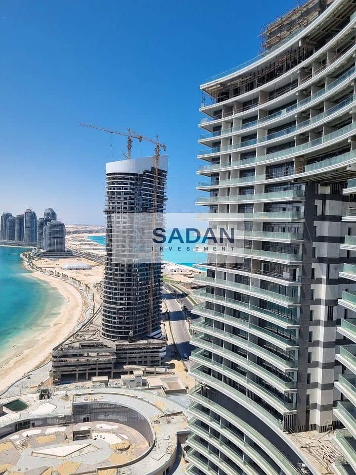Hotel apartment on the beach with the highest monthly rental return in dollars - fully finished + ACs in Alamein Towers, North Coast – pohled 6