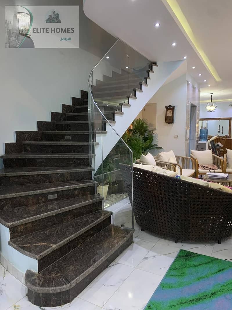Furnished villa for rent in Emerald Park compound in the Fifth Settlement, 600 meters near Maxim Mall - Widok 3