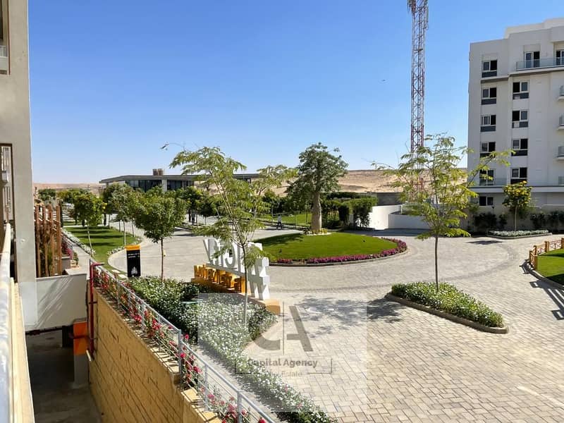 Ready to move Ground floor apartment with garden for sale in Fifth Settlement in Mountain View iCity compound. Cash price or pay 5% down and installm - Widok 5