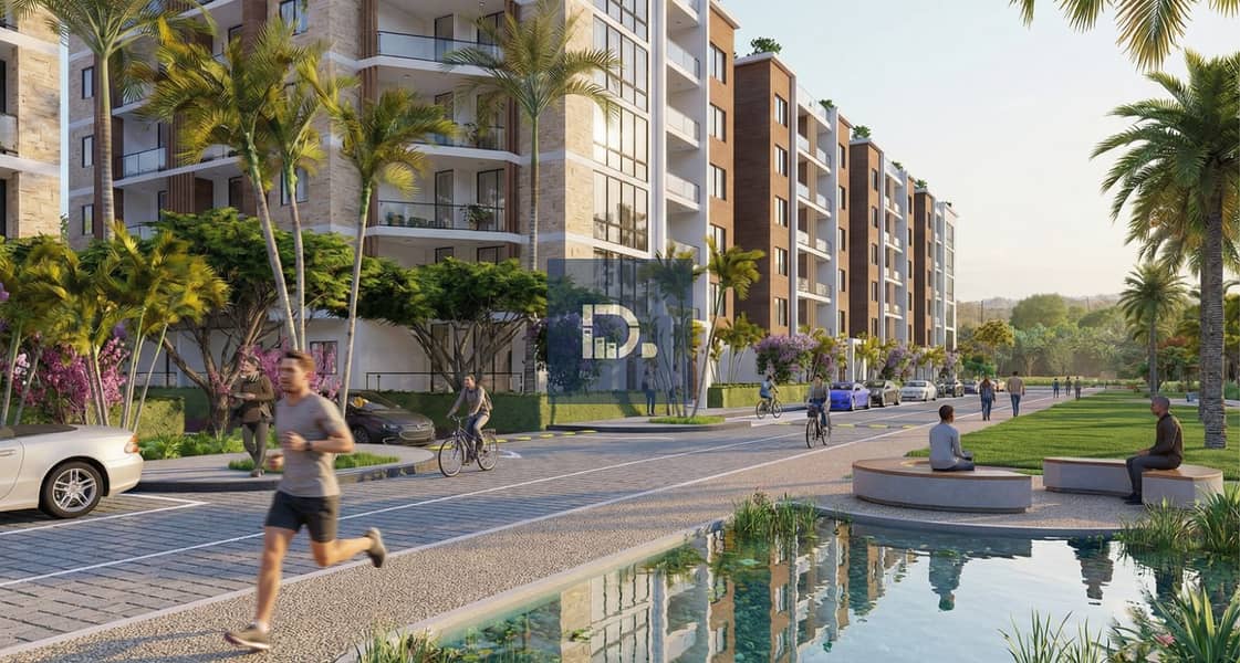 Apartment 145m in New Garden City Sheikh Zayed | Cash for 3,804,000 EGP or installments over 8 years | Delivery in two years and constructions on the ground are real – další