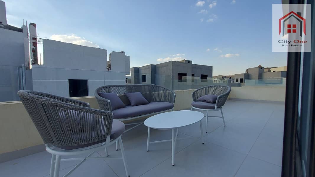 Ultra modern apartment penthouse with terrace for rent in west golf - Widok 3