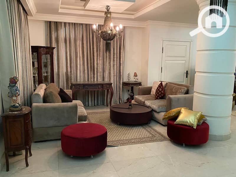 Furnished villa for rent in Al-Yasmeen Villas 5, garden view - Widok 5