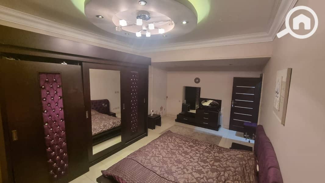 Furnished villa for rent in Al-Yasmeen Villas 5, garden view - Więcej