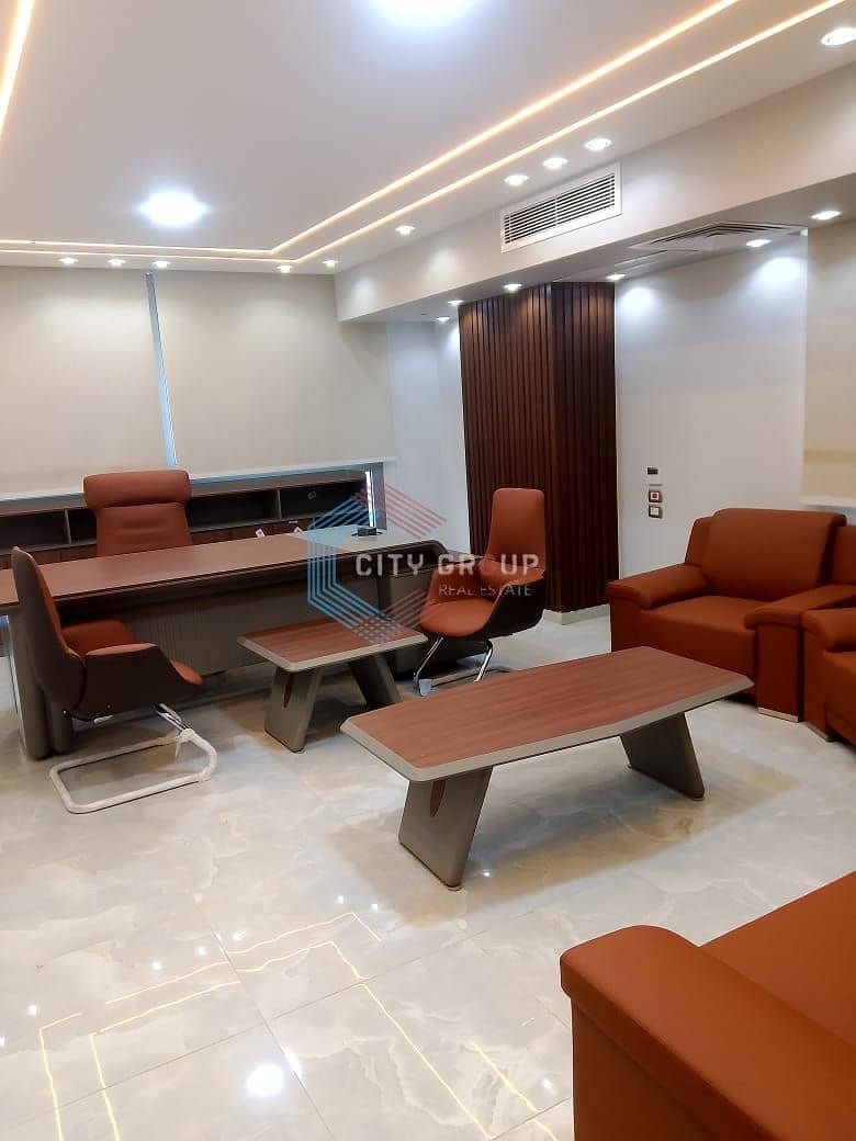 Furnished office space for rent in a prime location in Maadi on the Ring Road, 230 square meters. – pohled 4
