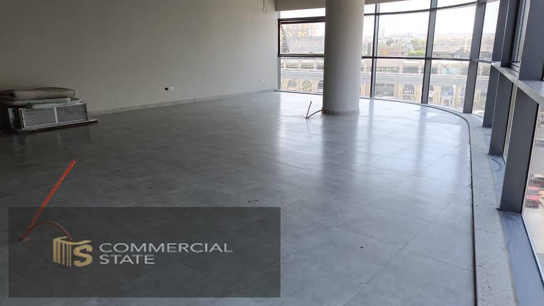 Finished Office at Eastlane 231m for Rent -New Cairo - Vista 6
