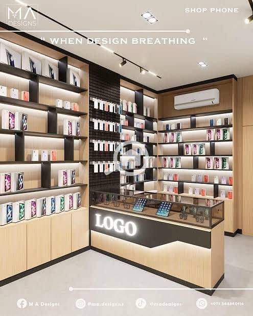 Commercial store of 30 m for rent suitable for any commercial activity, super lux finishing, all facilities available: water and electricity, located in Alexandria, Al-Ajmi, Kilometer 21, October main street, before the gate, in a very distinguished location. – pohled 2