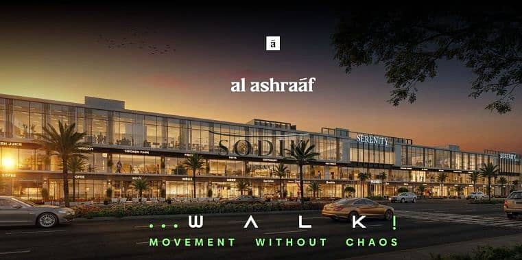 Commercial shops for sale in the heart of the villa district, amidst the highest population density of 250,000 people and 3 compounds - Ansicht 4