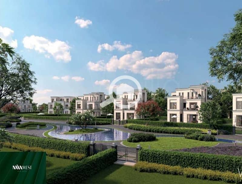 Town villa for delivery in months at Naia West in Sheikh Zayed next to Sodic and Emaar – pohled 4
