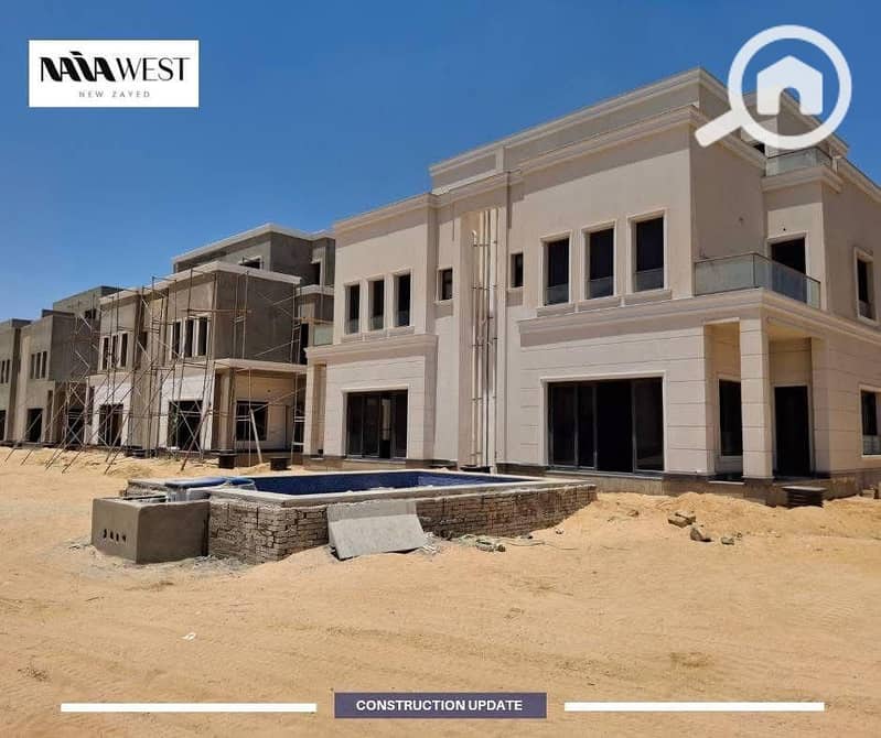 Town villa for delivery in months at Naia West in Sheikh Zayed next to Sodic and Emaar – pohled 6